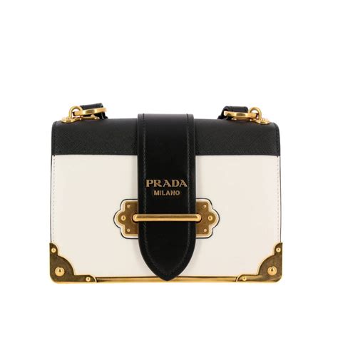 prada tasche crossbody cahier weiß